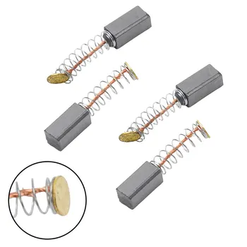 4pcs Carbon Brushes Spare Parts Mini Drill Electric Grinder Replacement For Electric Motors 10mm X 5 X 5mm Power Transmission