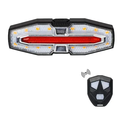 Turn Signal Bike Tail Lights Wireless Remote Control Bicycle Taillight Direction Indicator Rechargeable Road Cycling Rear Lamp - Image 7