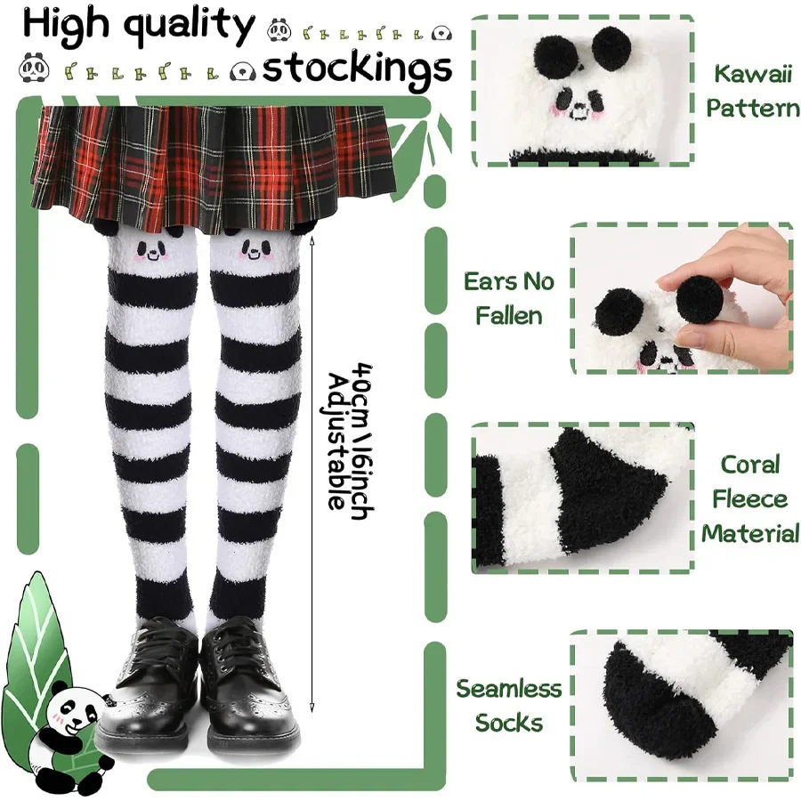 Plush Over-Knee Winter Socks 3