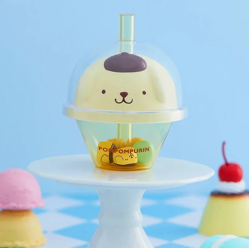

Miniso Sanrio пузырьковый чай, искусственная серия, фигурка Kuromi, моя мелодия, Коричный пурин, понравило, аниме, кавайные подарки на день рождения