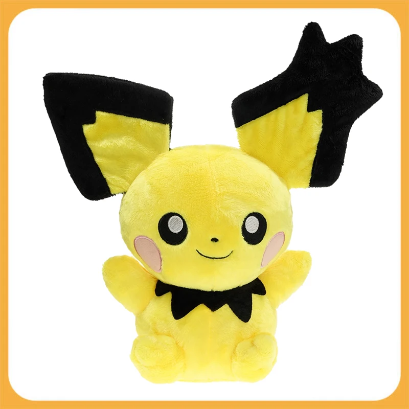 

30cm Pokemon Pichu Plush Quality & Soft Stuffed Animal Toy Pikachu Evolution Great Gift for Kids Boys Girls & Fans of Pokemon