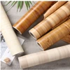55cm Width Wood Grain PVC Wallpaper for Door Wardrobe Cupboard Table Furniture Waterproof Self Adhesive Stickers Home Decor Film 1