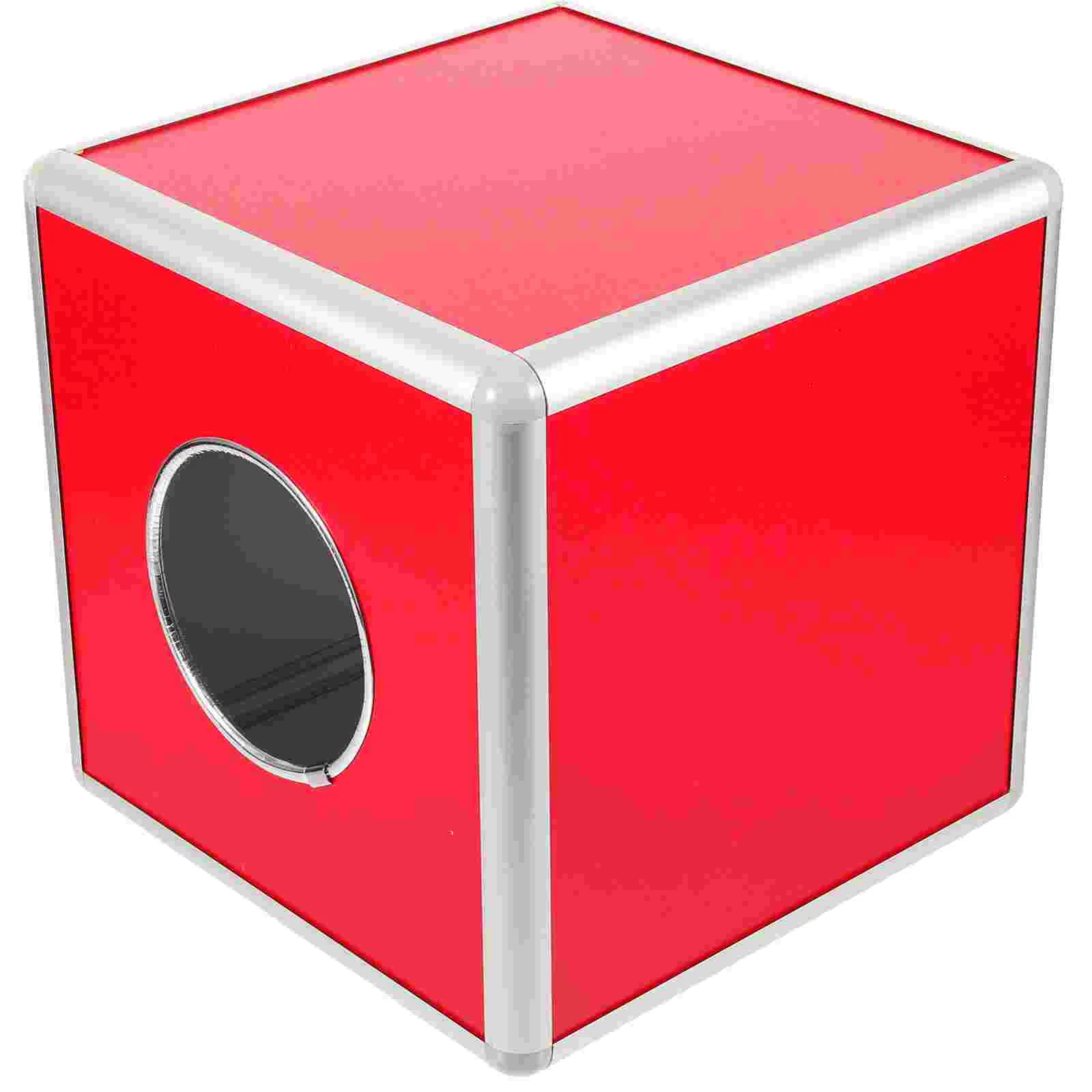 

Лотерейный бокс, квадратный игровой бокс из рафии с шариками, многофункциональный ящик для хранения билетов, карта, бонусный бокс для рисования