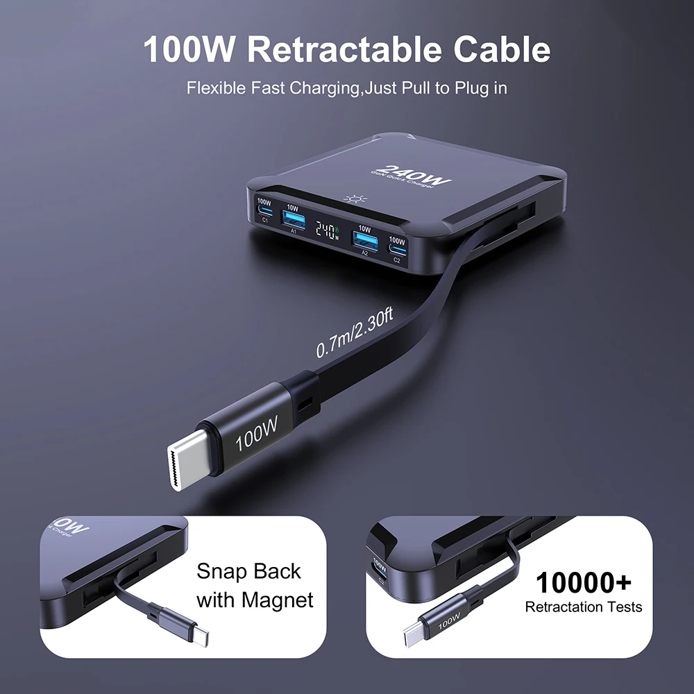 Ubigbuy Charger GaN Fast Charging For iPhone