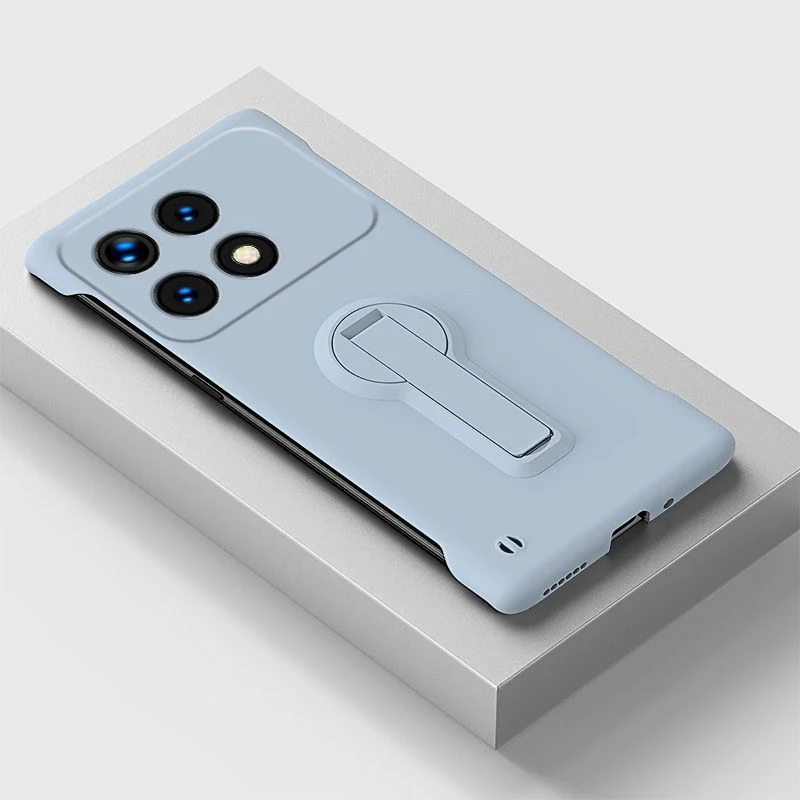 Telefon Fall Für Xiaomi Poco X7 X6 F7 Ultra F6 F5 M6 Pro F3 Abdeckung Harte PC Dünne Rahmenlose Drehen Ständer halter Schutz – Detail 12