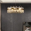 Luxury Modern K9 Crystal Chandelier Creative and Minimalist Living Room Light Bedroom Light high-end kKitchen iIsland Chandelier 2