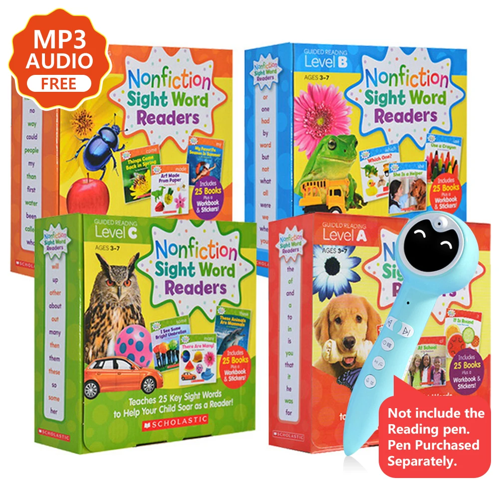 

Sight Word Readers Parent Pack Teaches English Keywords Learning Children Educational Toys Bedtime Reading Preschool Education