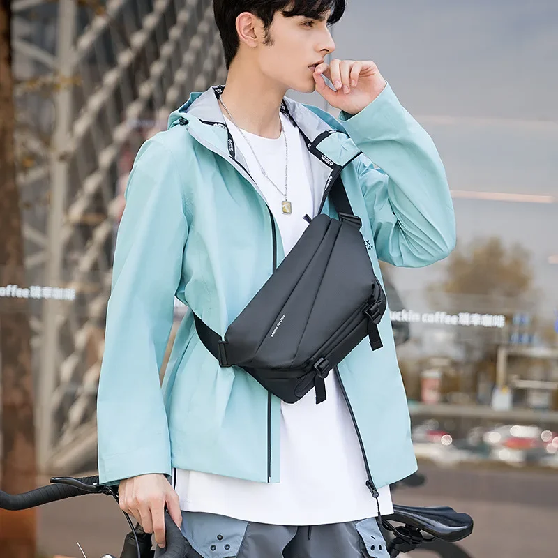 Mens Messenger Bag Mark Ryden Waterproof CrossBag Magnetic Lightweight Minimalist Sling
