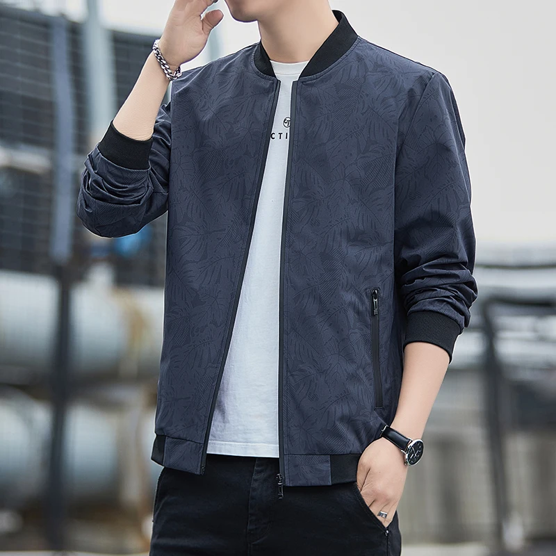 2024 Spring Autumn Jackets Fashion Outdoor Sports Windproof Jackets Men's Clothing Zipper Military Casual Jackets Men's Tops