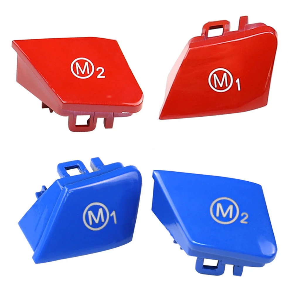 Rosso Blu Volante M1 M2 Pulsanti Per Bmw 1/2/3/4/5/6 Serie X5 X6