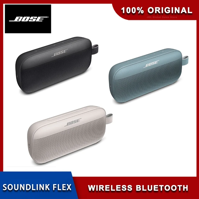 Bose SoundLink Flex Bluetooth Portable Speaker, Wireless Waterproof Speaker  for Outdoor Travel—Black