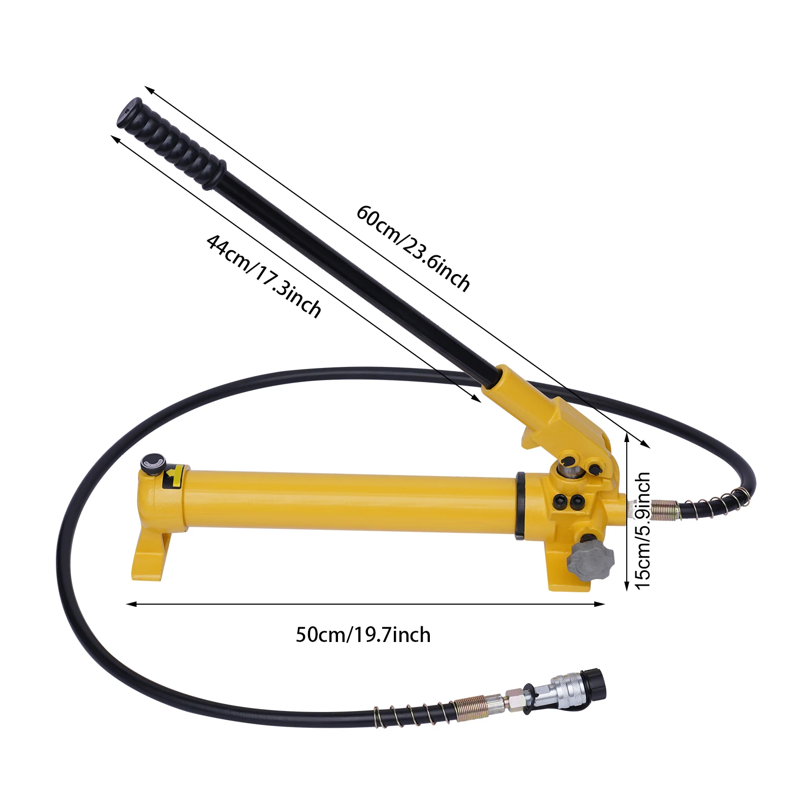 350CC Manual Hydraulic Pump 700 Bar CP-700 Hydraulic Hand Pump Hydraulic Tools with Hose