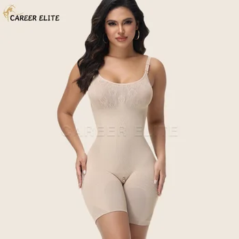 Women Comfort Seamless Body Shaper Sculpting Shapewear Tummy Control Butt Lifter Trimmer Sheath Flat Belly Fajas Post Surgery