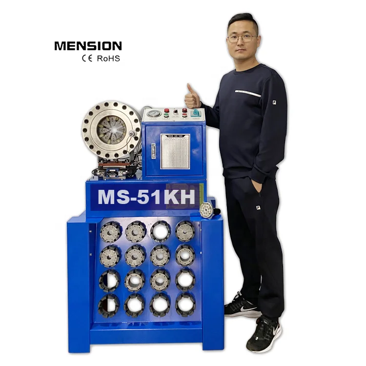 CE 프리 다이 유압 파이프 프레스 유압 호스 압착 기계, 독일 품질, DX68 핀 파워 P32 호스 크림퍼, 핫 세일