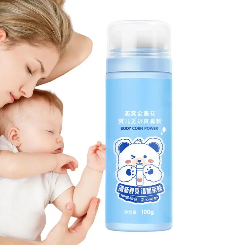 

Детский порошок Talc-Free Body Care детский порошок 100g тальк Free Powder, успокаивает зуд, пыль, натуральный растительный порошок для тела