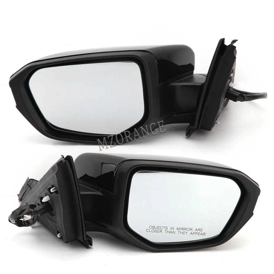 POUR HONDA CIVIC 2022-2023 Voiture 3 Broches Réglage Puissance Rétroviseur Noir Côté Gauche