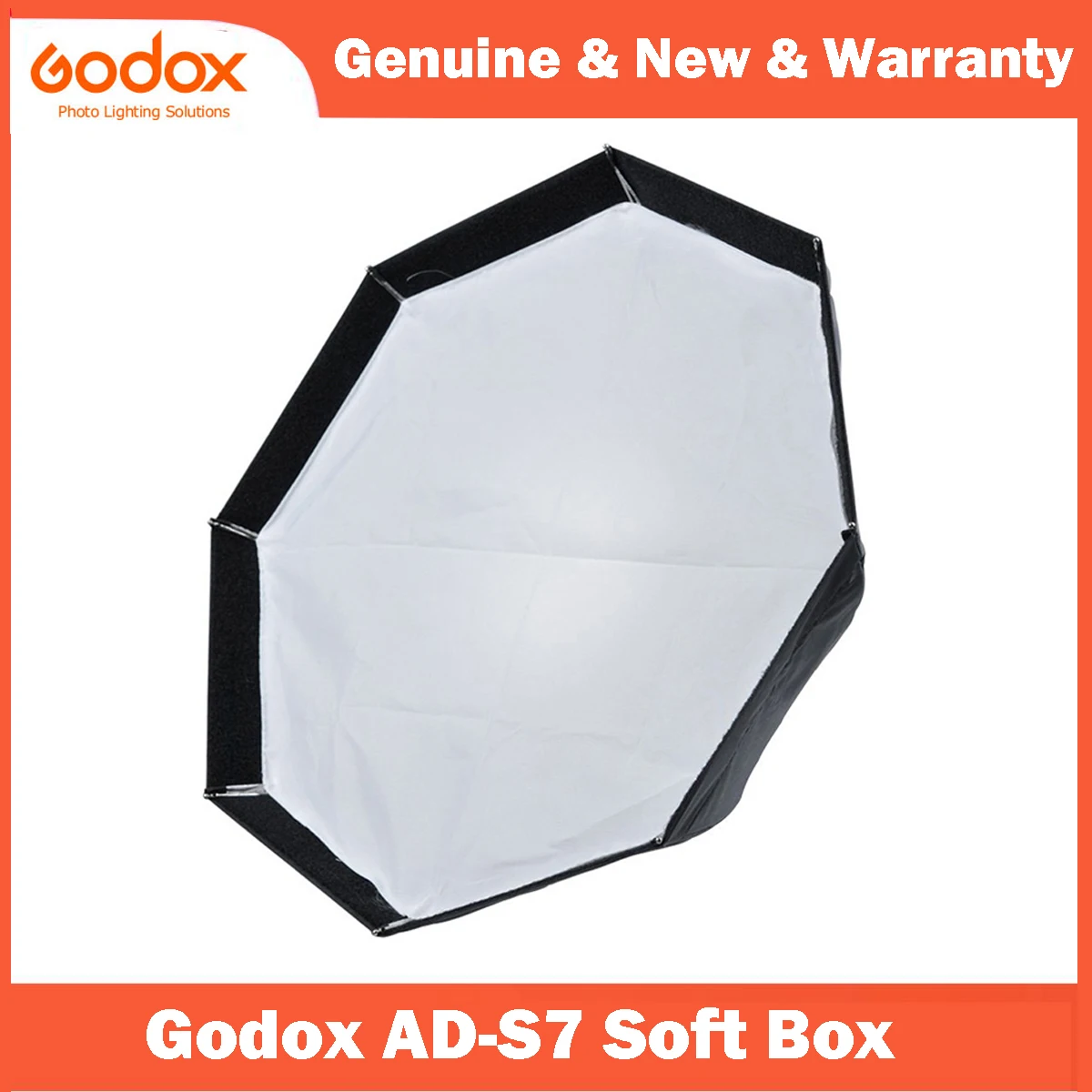 Godox Ad-s7 Caixa Macia Multifuncional Grade Octogonal do Favo de Mel Guarda-chuva Softbox para Witstro Flash Velocidadelite Ad200 Ad180 Ad360ii