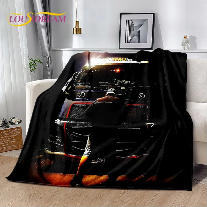 HD Volvo Truck Lorry 3D Printing Soft Flannel Blankets,Throw Blanket Comfortable Blanket for Picnic Beds Sofa Home Bedroom Gifts 3