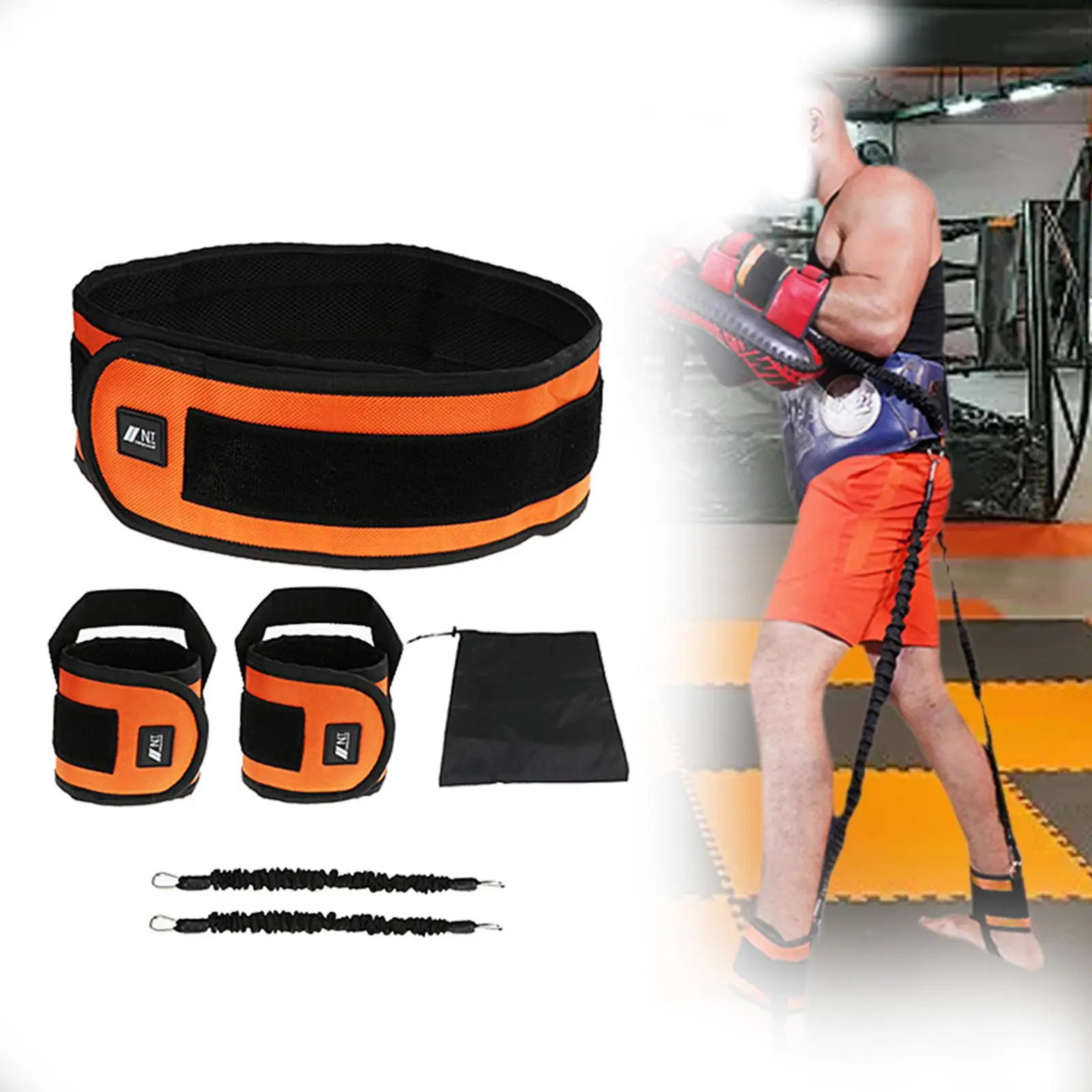 Boxing Rope Easy to Store Multifunctional Excellent Pulling Force Training Jumping Rope for Shoulders Fighting Arms Squats Legs