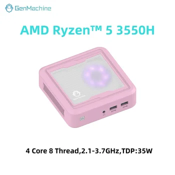 GenMachine Mini PC AMD Ryzen 5 3550H CPU Windows 11 Ryzen DDR4 16GB 256GB WIFI5 BT4.2 AMD Pc Gamer bricolage ordinateur de jeu 1