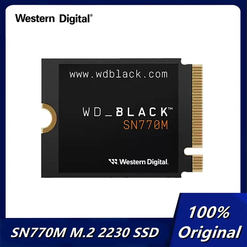 

New Arrival WD_BLACK SN770M 2TB 1TB NVMe SSD M.2 2230 Internal SSD Speed up to 5000MB/s SSD TLC 3D NAND SSD