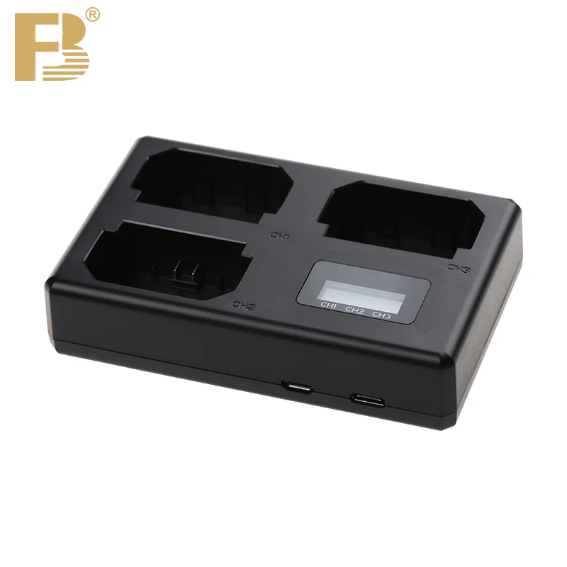 3 Slot Charger with Type C and USB Charging Port for Sony Camera Alpha A6600 A6700 A7R3 ARR4 A7R5 A7S3 ILCE-9 A7III charger adapter battery charger battery charger adapter