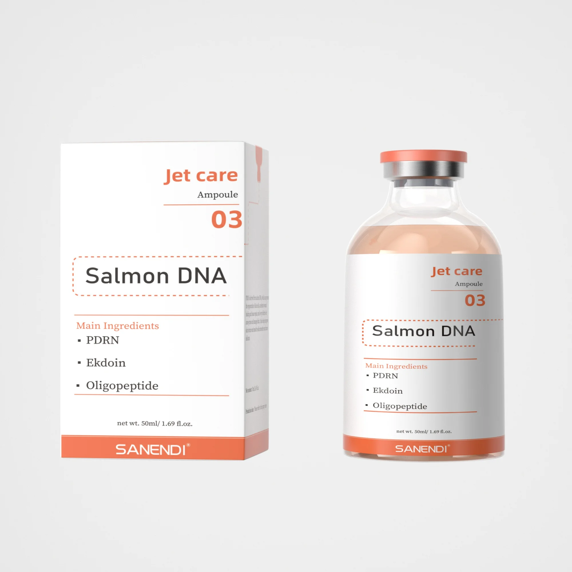Pdrn Salmon Water Oxygen Stem Cell Serum Ampoule Spray Jet Care Peeling MoisturizingAnti-aging Skin Care 3