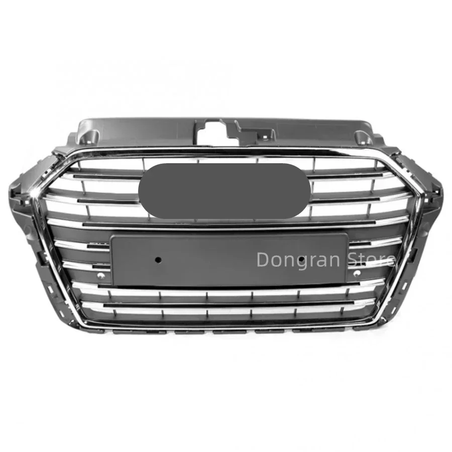 

Car Front Bumper Grille Grill for Audi RS3 for A3/S3 8V 2017 2018 2019（Refit for RS3 Style）Car Accessories tools