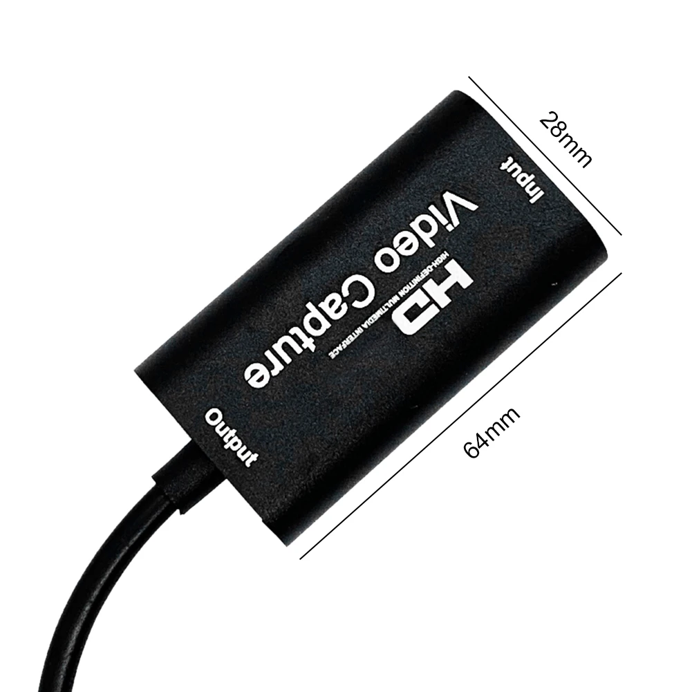 Carte d'acquisition vidéo USB 3.0 Type-C, 1080P 60fps, 4K, compatible HDMI,  boîtier de saisie pour Macbook PS4 5 XBox, enregistreur de caméra de jeu -  AliExpress