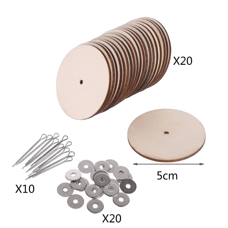 

10 Sets Joints Connectors for Handmade Bear Craft Children Kids Toy DIY Scr