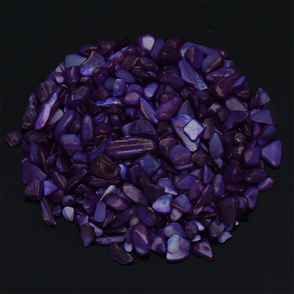 Vibrant Natural Crushed Shell Beads for Weddings, Vase Fillers, Home Decor, and Crafts