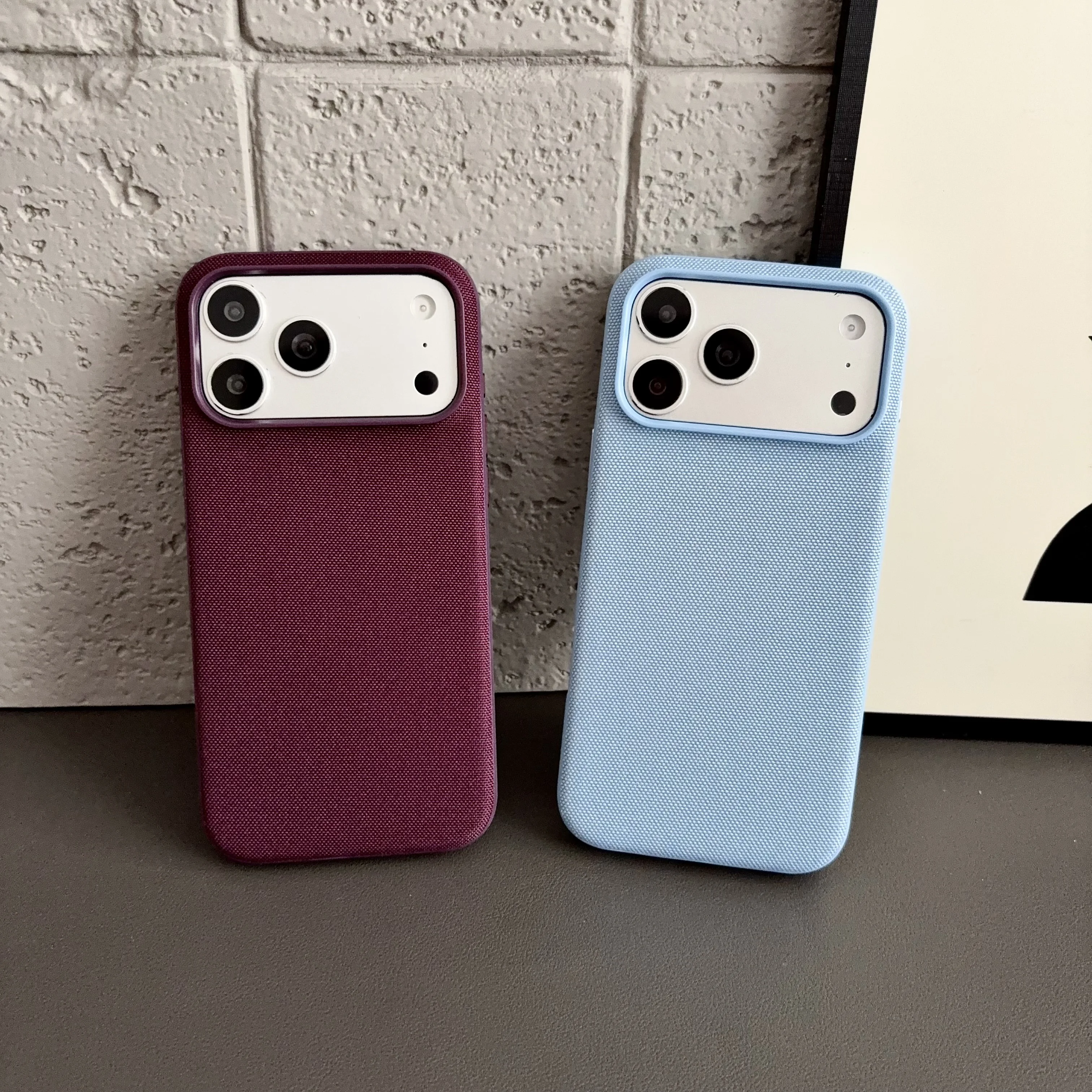 Innovative Woven Magnetic Protective Phone Case - New Technology Fabric