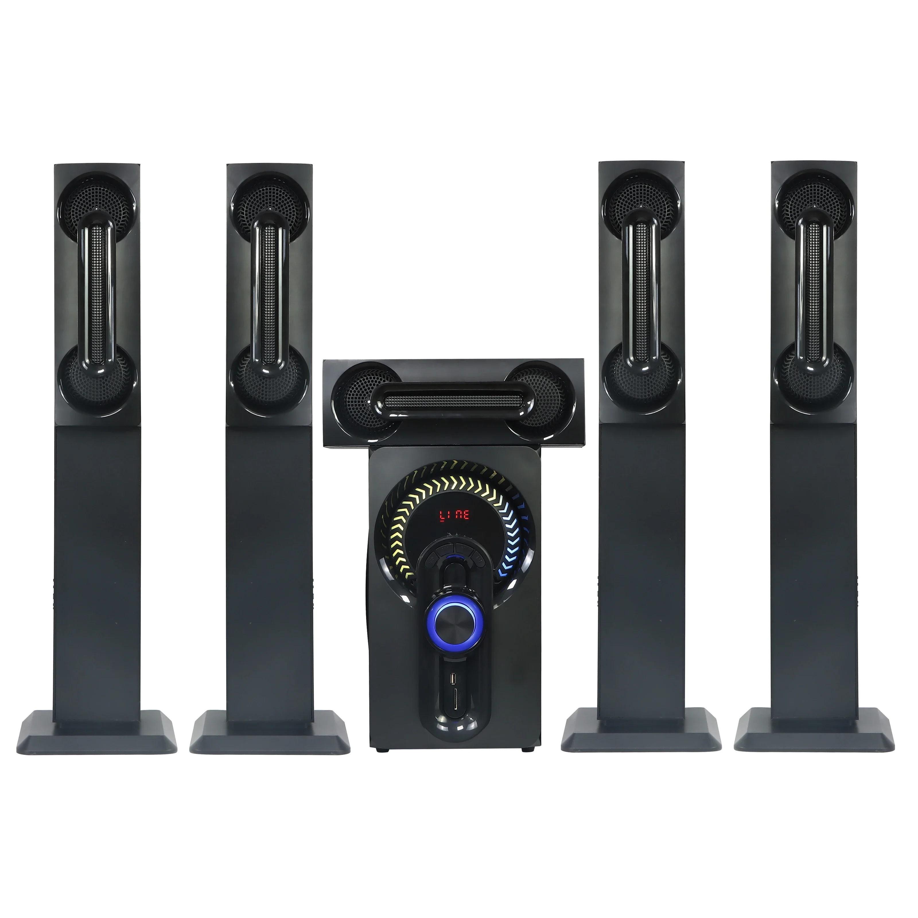 

2023 china 5.1 home theatre system 7.1 home theater surround sound system sound bar with subwoofer