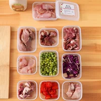 Boîte de congélation pour réfrigérateur, compartimentée, hermétique, pour le stockage des aliments 3