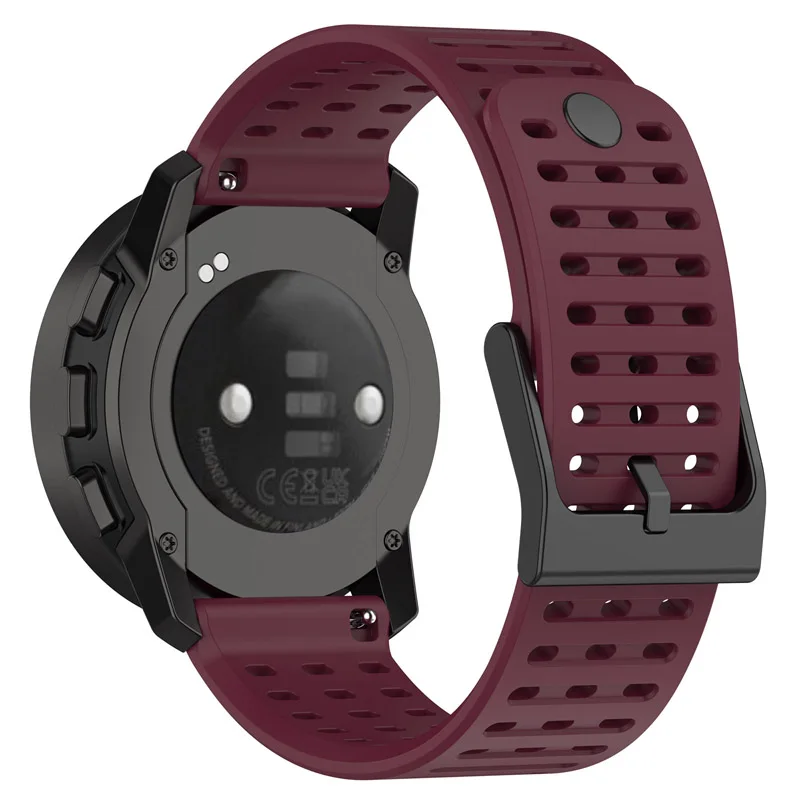 Breathable Silicone Watch Strap Replacement - Premium Wristband Bracelet