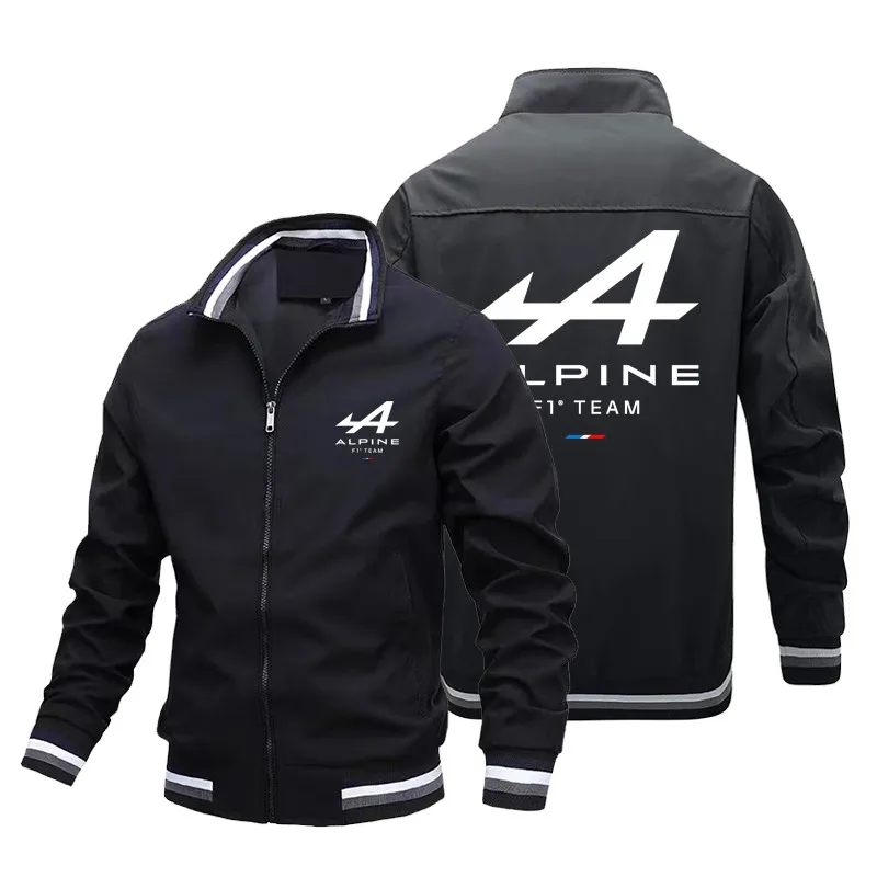 Sports Jacket Men New Fashion Harajuku Casual Car Motorcycle Racing Zippered Windproof Baseball
