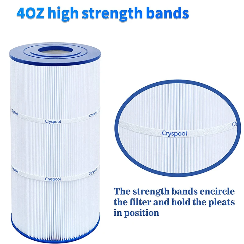 1 Pack Cryspool Pool Filter Compatible with C-8409, FC-1292, PA90, C900, CX900RE, 90 Sq. Ft