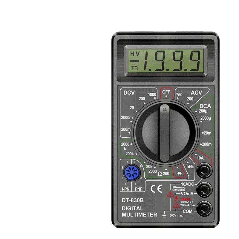 Description Picture 2 of itemANENG DT830B Multimeter Tester Handheld Multimetre Digital Multimeters Professional Multi Meter Multimetro Ohm Maltimeter Tools