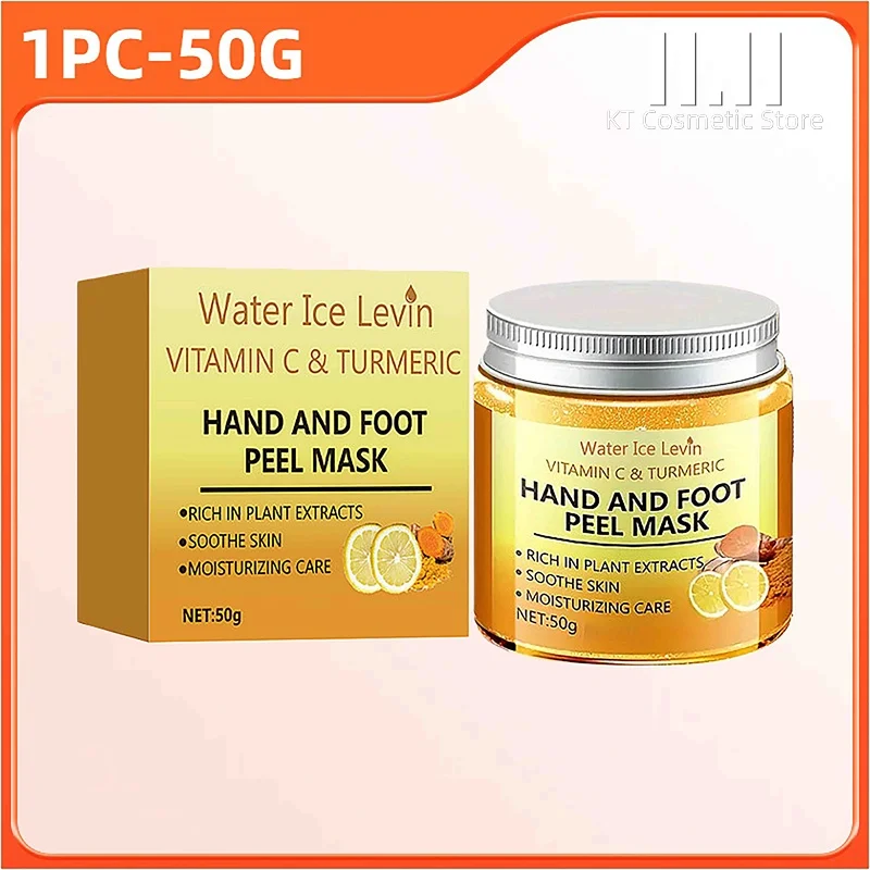 Коллагеновая маска для рук, отбеливание суставов, VC, куркума, увлажняющая, питательная, для ног, спа, уход за кожей, красота, здоровье, корейская