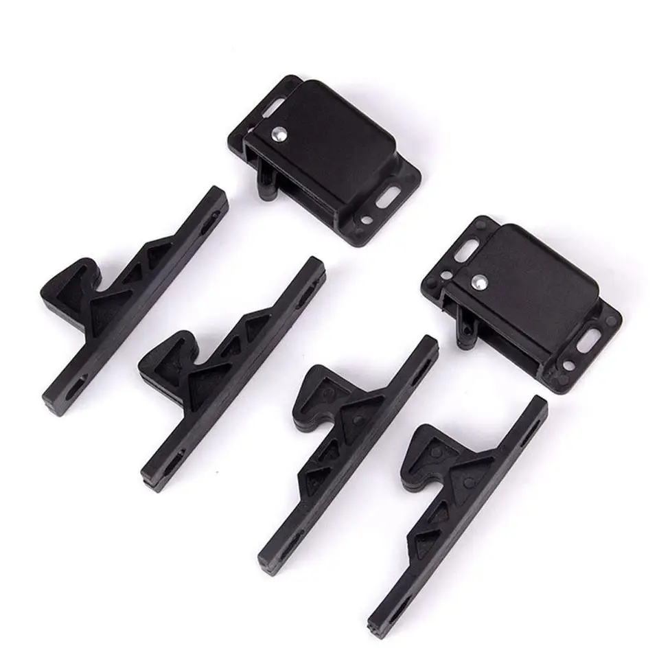 Universal 4Set RV Drawer latches and Catches RV Cabinet Door Replacement Latch for Motorcoach Camper Trailor Boat Motorhome