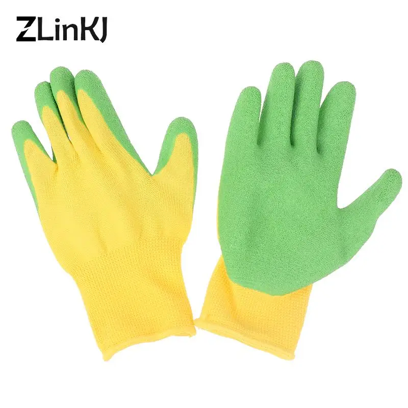 Kids Protective Gloves Durable Waterproof Garden Gloves Children Anti Bite Cut Collect Seashells Protector Planting Work Gadget 5