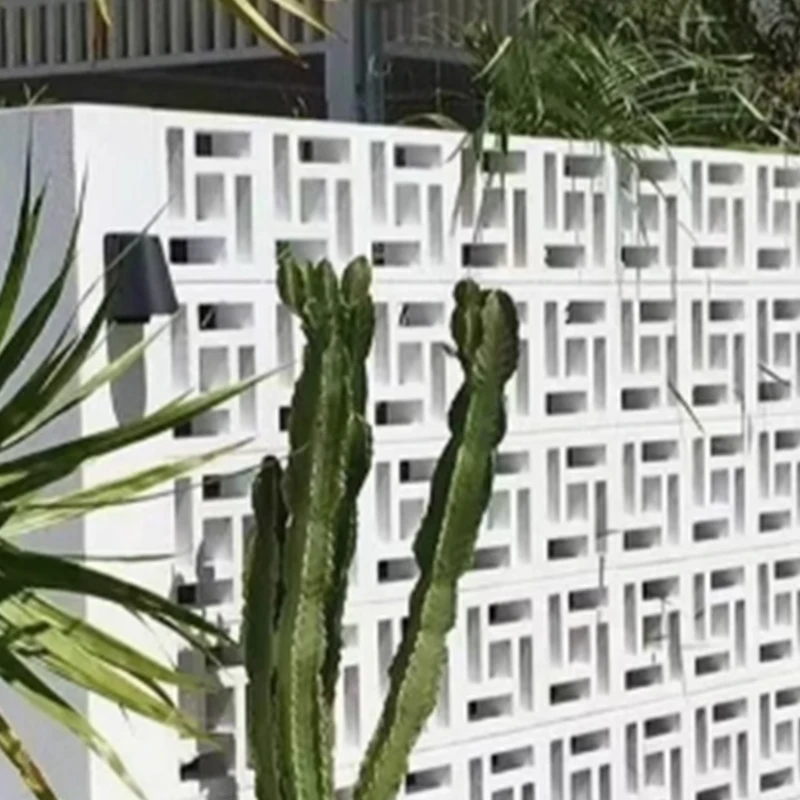 Cement Hollow Brick Window Mould With Hollow Lattice Chinese Style Wall Brick Interior And Exterior Decoration Size 30X30X7Cm