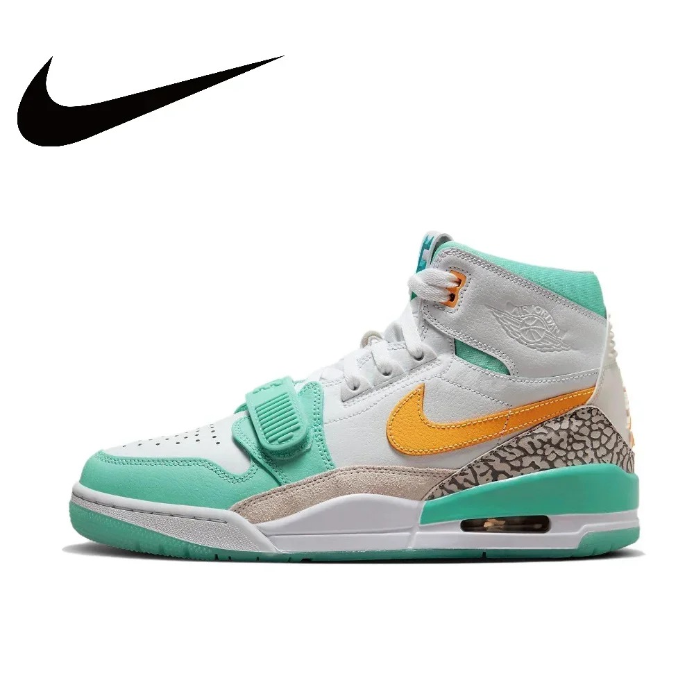 thumbnail image 1 of Zapatillas deportivas Nike Green Original Legacy 312 High para hombre, de caña alta, antideslizantes y con absorción de impactos, 1 of 5