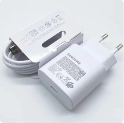 Super Fast 25W PD Charger with EU Adapter for Samsung Galaxy Devices