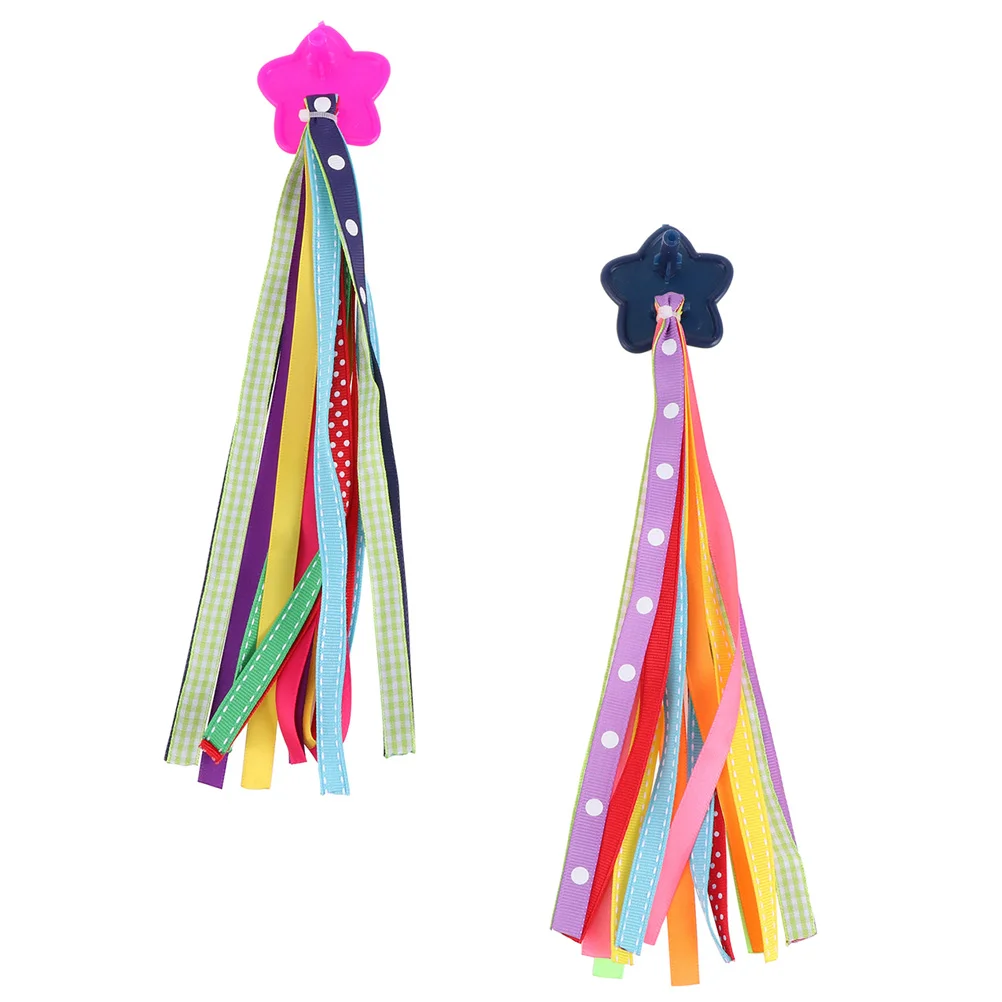 

Bicycle Ribbon Kids Handlebar Streamers Children Bike Scooter Accessories Tassels Accessory Decorative