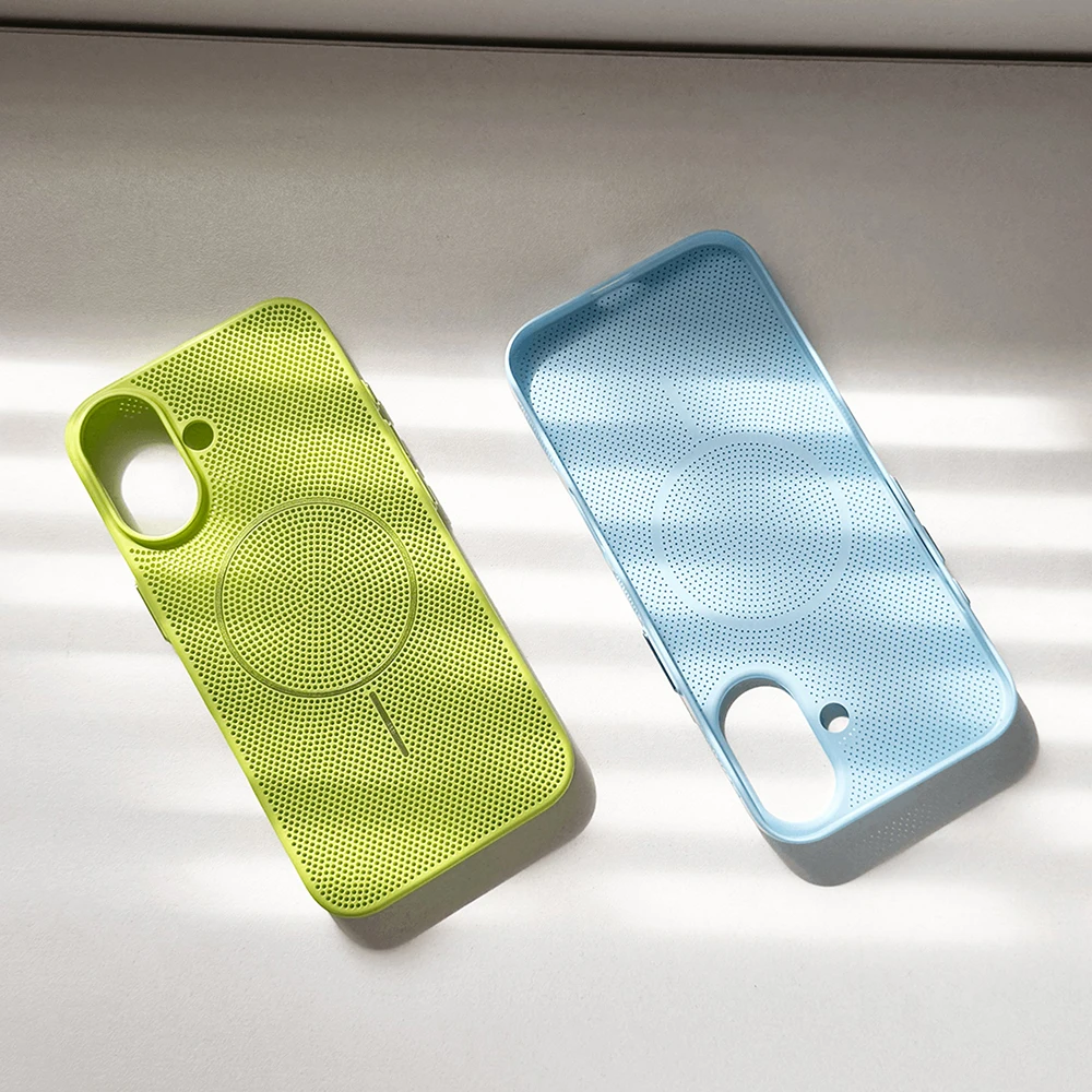 Vibrant Summer Dopamine Colorway Breathable Magnetic Charging Case - Ultra Thin Hard Cover