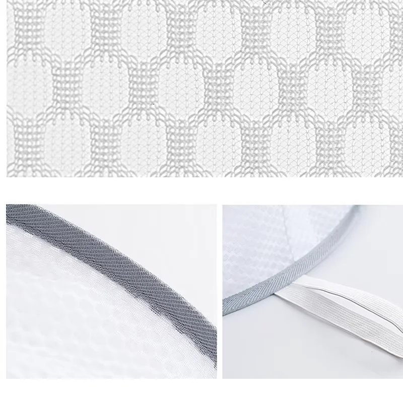 New Solid Color Household Clothes Drying Net Sweater Anti-deformation Drying Netting Simple Style Underwear Socks Drying Basket 6