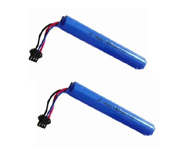 Batterie et chargeur pour mini odorà eau Airsoft, pièces de modèle de  batterie, 7.4V, 14500 V, 7.4 mAh, Eddie ion 1200 2S - AliExpress