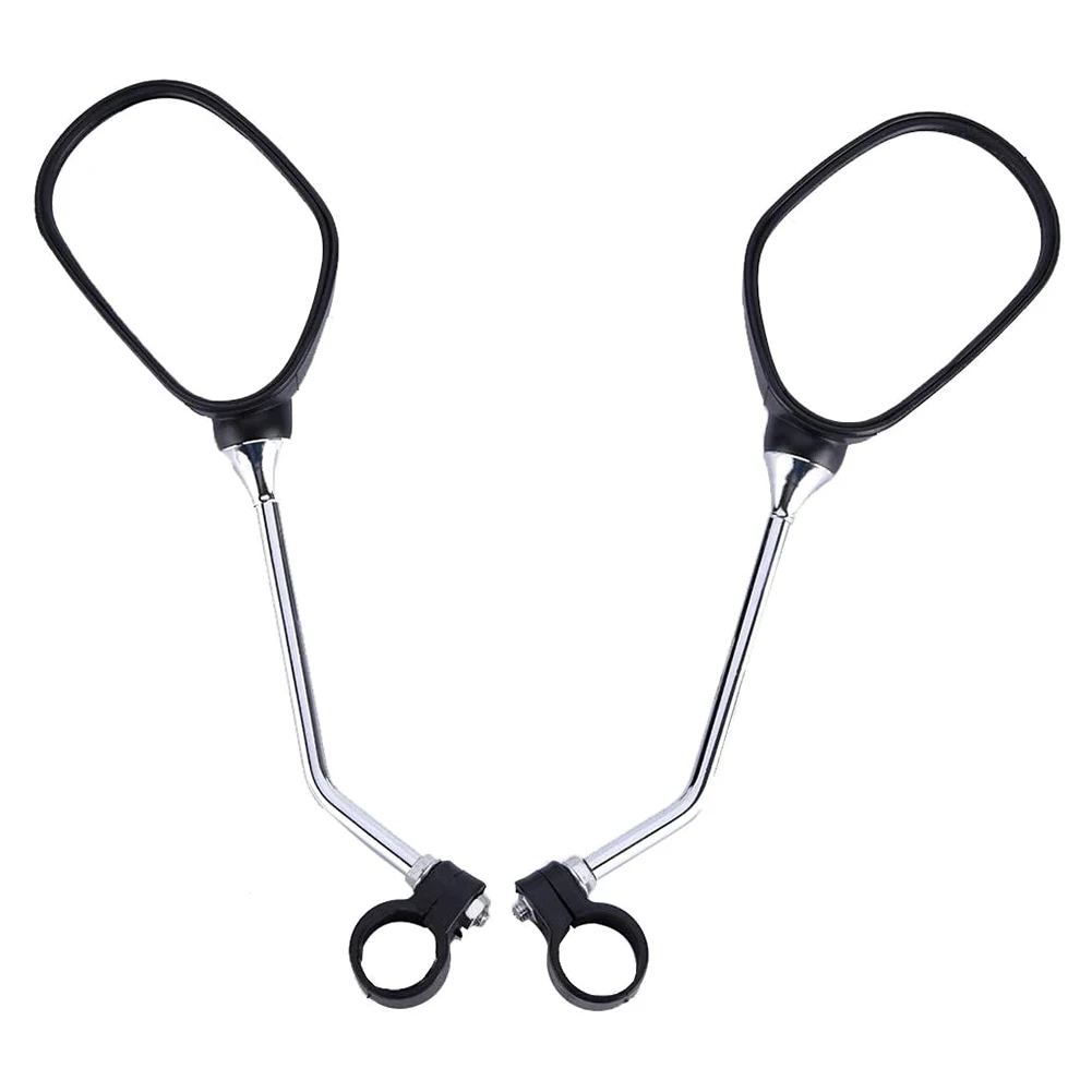 1 Paio Di Specchi Retrovisori Per Biciclette Specchi Retrovisori In Vetro Per Una Guida Sicura