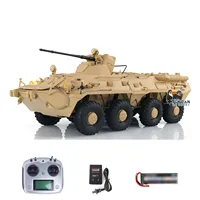 Toys CROSSRC 1/12 RTR BT8 8X8 RC Armored Transport Vehicle Radio Military Car Light Sound 2 Speed Transmission DIY Model for Boy 2